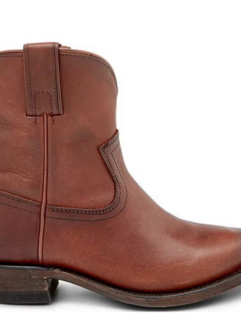 Frye Billy Short Leather Western Boots NWOT size 9 - Picture 11 of 11
